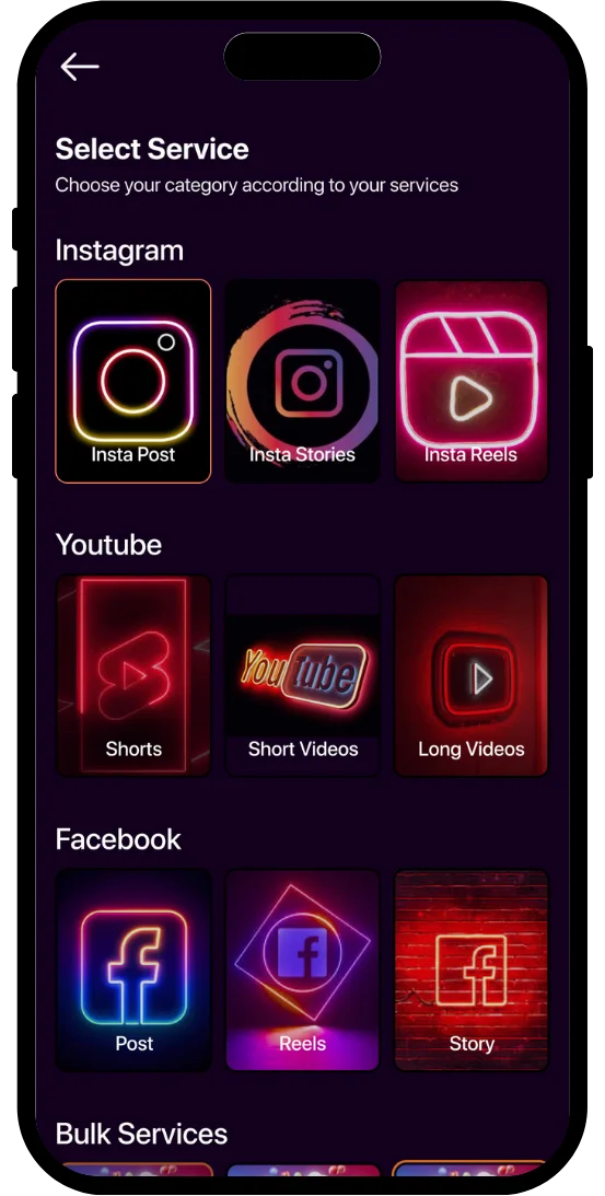 Influenzars creator profile screen showing rates, availability and portfolio